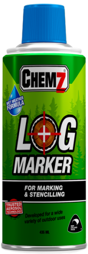 CHEMZ BLUE LOG SPRAY MARKER